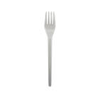 100 Stück Premium Mehrweg-Besteck Plastikgabel 18cm, transparent