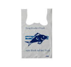 PW 1000 Stück BIO-MDPE Hemdchentragetasche, Plastiktüte, Shopper, frischer Fisch, 280x140x480mm, geblockt