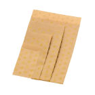 1000 Stück Papier Flachbeutel 88260F, Stars, gold, 60g/m², 95x140mm
