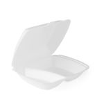 200 Stück Warmhalte- Menüboxen XPS IP4 2-geteilt, 245x210x72mm, laminiert, weiß