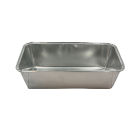 Contital 500 Stück Aluschale 1090ml, rechteckig, 232x108x60mm, (1Kg Leberkäse)