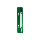 100 Stück ELBA Heftstreifen, PP, grün, kurz, 35 x 150 mm