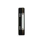 25 Stück ELBA Heftstreifen, PP, schwarz, kurz, 35 x 150 mm