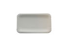 3000 Stück Pappteller 10x16cm, weiß