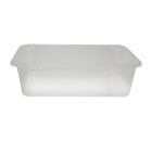 300 Stück Siegelschale PP, transparent, 227x178x60mm, 1800ml