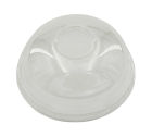 TOP 800 Stück APET Dom Deckel, Ø95mm, ohne Loch, transparent, für Smoothie Becher 260ml - 500ml