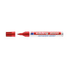 1 Stück edding 3000 Permanentmarker, rot