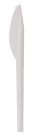 2000 Stück First Choice Premium Mehrweg-Besteck Plastikmesser 16cm, extra stabil, weiß