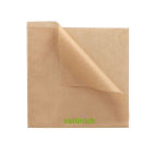 2000 Stück Döner- Snackbeutel Natürlich 15x16cm, braun