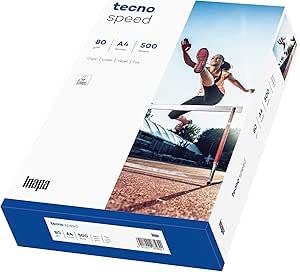 500 Blatt Kopierpapier tecno speed (weiß) A4 - 80 g/qm