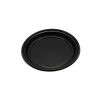 12 Stück Mehrweg- Menüteller, Ø22cm, ungeteilt, schwarz, PP 12 Stück Mehrweg- Menüteller, Ø22cm, ungeteilt, schwarz, PP