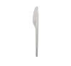 Bittner 2000 Stück Premium Mehrweg-Besteck Plastikmesser, 18cm, transparent