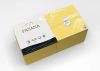 FASANA 250 Stück Papier Servietten 3-lagig, 40x40cm, 1/8 Falz, sun yellow, gelb