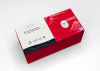 250 Stück FASANA Papier Servietten 3-lagig, 33x33cm, 1/8 Falz, jalapeno red, rot