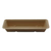 800 Stück Bagasse Frikandel- Snackschale A16, 200x72x32mm, Natur
