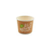 50 Stück Bio Eisbecher 160ml, Ø 73mm, braun