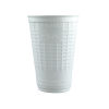 50 Stück Iso- Trinkbecher, Glühweinbecher Airpac Snows, 200-250ml, XPP, weiß