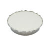 Contital 100 Stück Aluschale 1450ml, rund, Ø227mm, 44mm, Menüschale C803L mit Deckel
