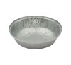 Contital 400 Stück Aluschale 1000ml, rund, Ø208mm, 40mm, Menüschale C807L mit Deckel