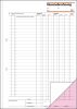 1 Stück Sigel Formularbuch KG 425 Kassenabrechnung, A4, 2 x 50 Blatt