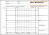 1 Stück Sigel Formularbuch RP 517 Rapport/Wochenbericht, A5 quer