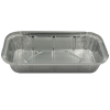 1200 Stück Aluschale 651ml, rechteckig, 220x128x34mm, Menüschale R65L