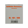  100 Stück Aufklebenummern, selbstklebend, Gewinn 401-500