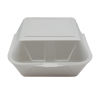 100 Stück Warmhalte- Hamburger Box XPS Giant XXL, 210x210x105mm, weiß