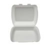 100 Stück Warmhalte- Menüboxen XPS IP4 ungeteilt, 245x210x72mm, laminiert, weiß