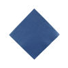 250 Stück FASANA Papier Servietten 3-lagig, 33x33cm, 1/4 Falz,  royal blue, dunkelblau