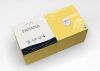 FASANA 250 Stück FASANA Papier Servietten 3-lagig, 40x40cm, 1/4 Falz, sun yellow, gelb