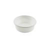50 Stück Saucen- Dressingbecher Verpackungsbecher PP, 50ml, weiß, rund, mit Deckel