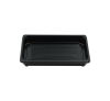 500 Stück Sushi- Tray, Sushi Schale, schwarz mit Deckel, Größe M, 170x90x45mm (411)