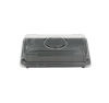 500 Stück Sushi- Tray, Sushi Schale, schwarz mit Deckel, Größe M, 170x90x45mm (411)
