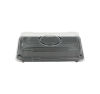 600 Stück Sushi- Tray, Sushi Schale, schwarz mit Deckel, Größe S, 170x90x45mm (410)
