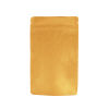 50 Stück Kraft Standbodenbeutel, 85x145+50mm, 100ml / 50g, 40my, braun, ohne Fenster
