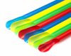 250 Stück Mehrweg Plastik- Löffelhalme Strohhalme 200mm Ø6mm, bunt