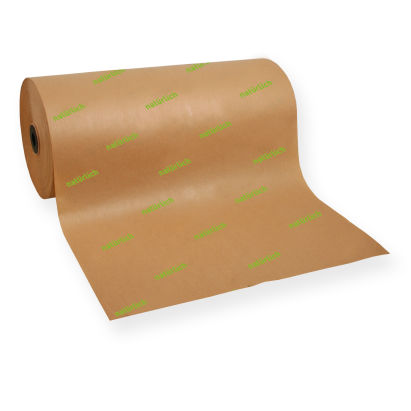 10 KG Einschlagpapier Bäckerseide Natürlich 50cm, 35 g/qm braun
