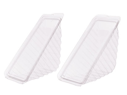 280 Stück Sandwichbox 168x64x85cm für 4 Scheiben, aufklappbar, transparent (SV00491)